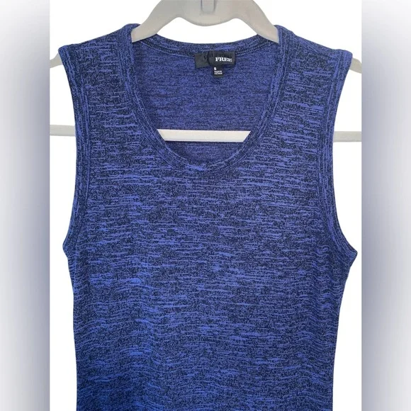 Wilfred Free Bruno Midi Dress Black/Blue Size Small - Picture 3 of 8